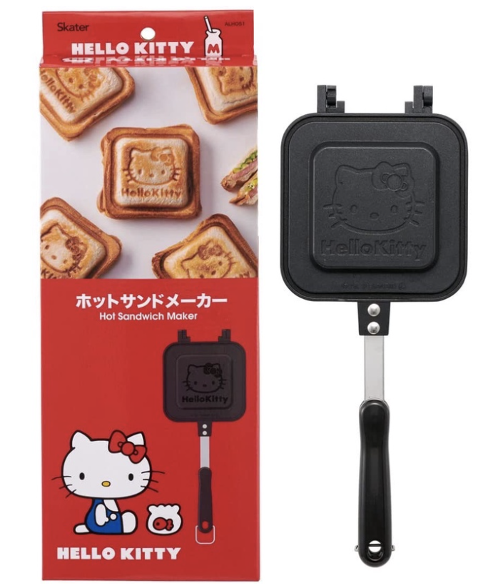 The Skater Hello Kitty Hot Press Sandwich Maker