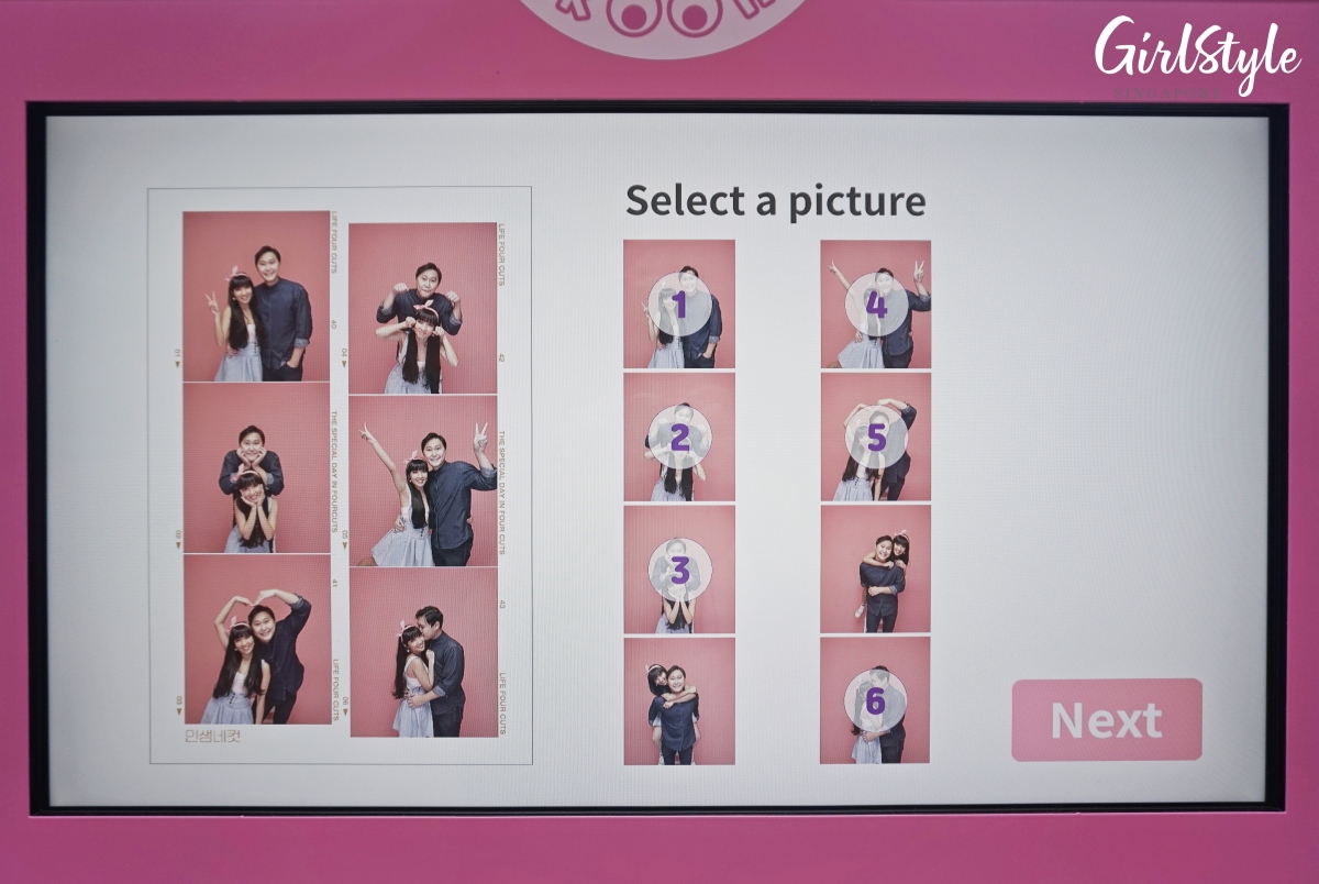 Life4cut Photo Booth in Singapore