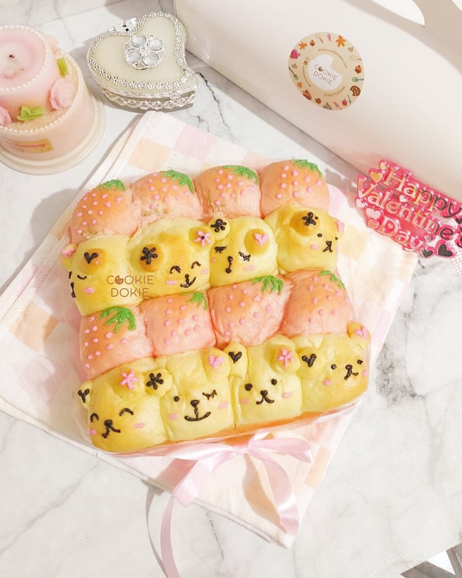 Japanese deco bread by Cookie Dokie Singapore