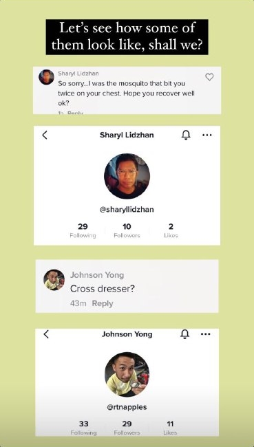 Chrysan Lee calls out guys who ridicule her small boobs