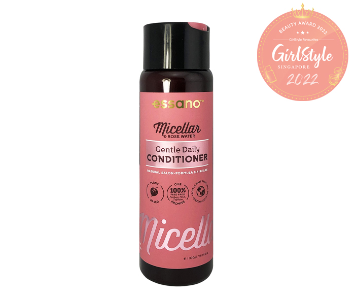 essano Micellar & Rose Water Gentle Daily Conditioner, $19.95 for 300ml.