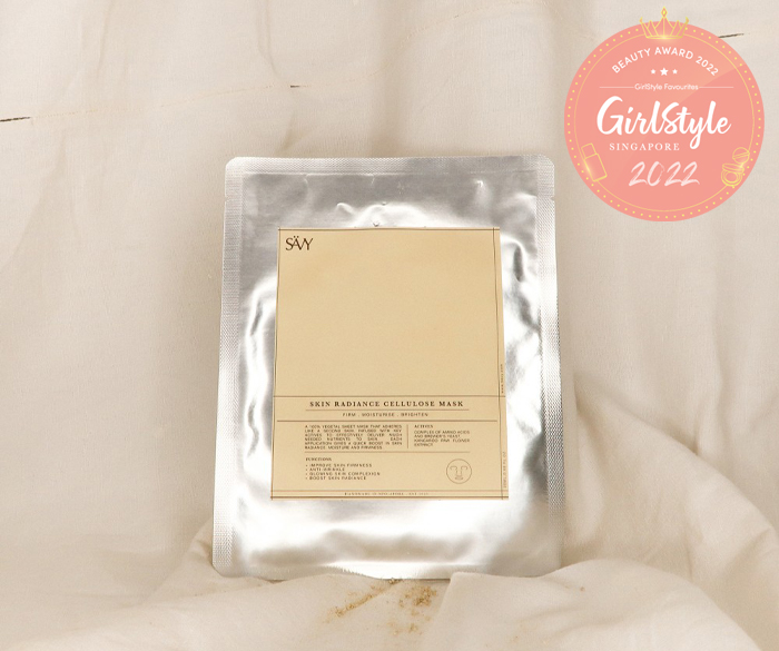 Sävy Revita-glow Cellulose Mask, $7 per piece.