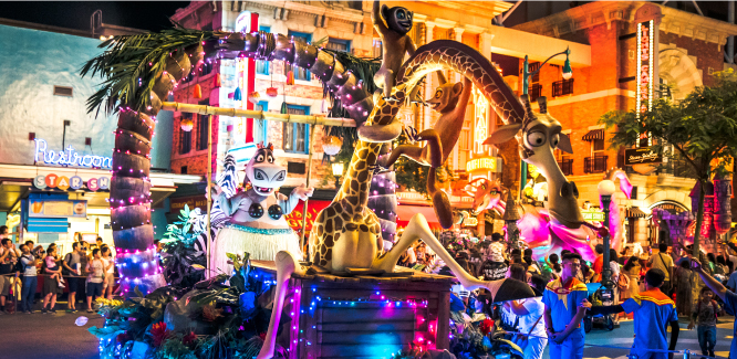 One Last Boogie! with Madagascar at Universal Studios Singapore