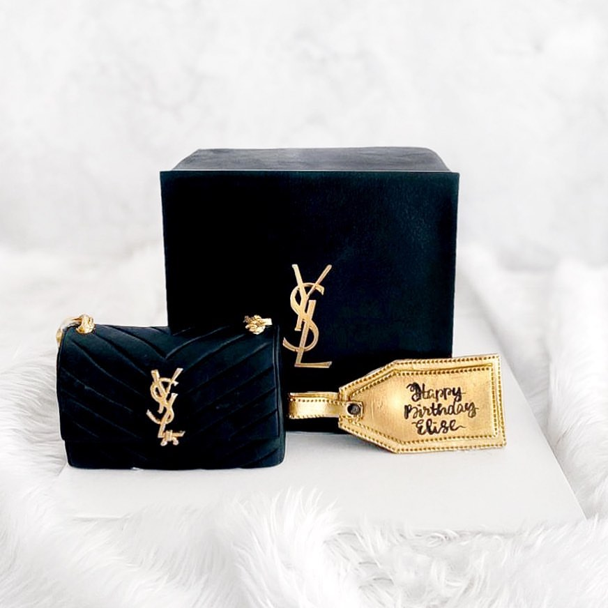 Luxury bag cakes in Singapore by Lisse Cakes