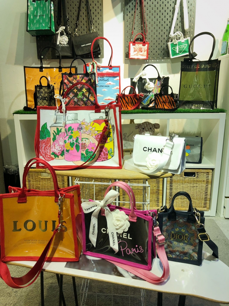 This Store In Far East Plaza Upcycles Branded Paper Bags Into Custom