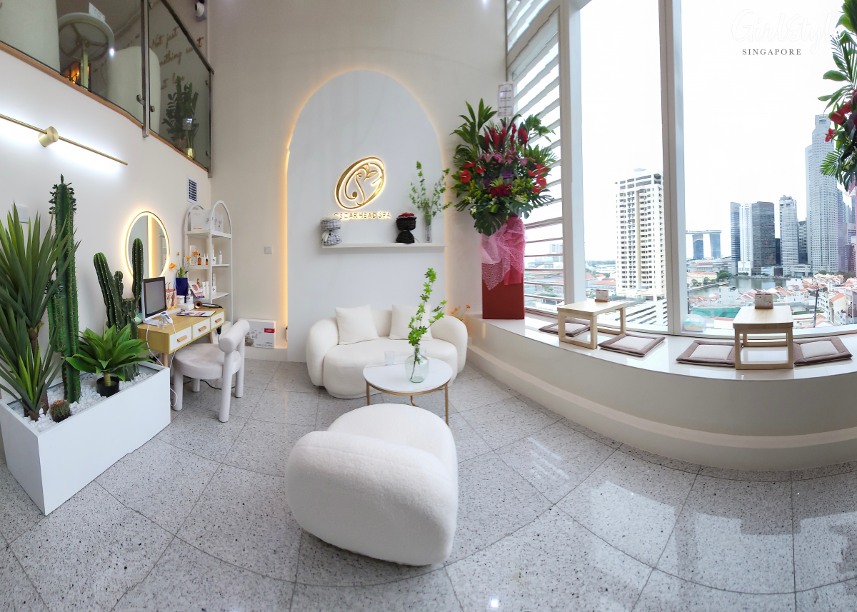 Oscar Head Spa first floor interior