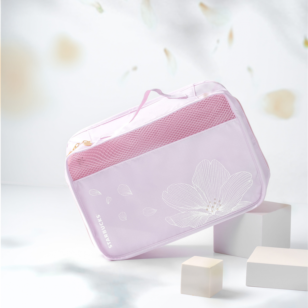 Starbucks Singapore Cherry Blossom pouch 2022
