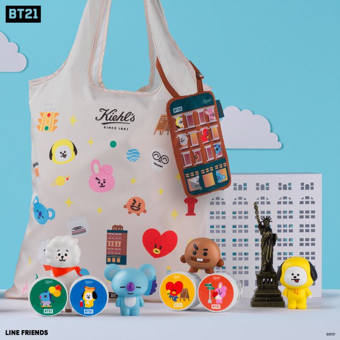 Kiehl's BT21 free merchandise Singapore