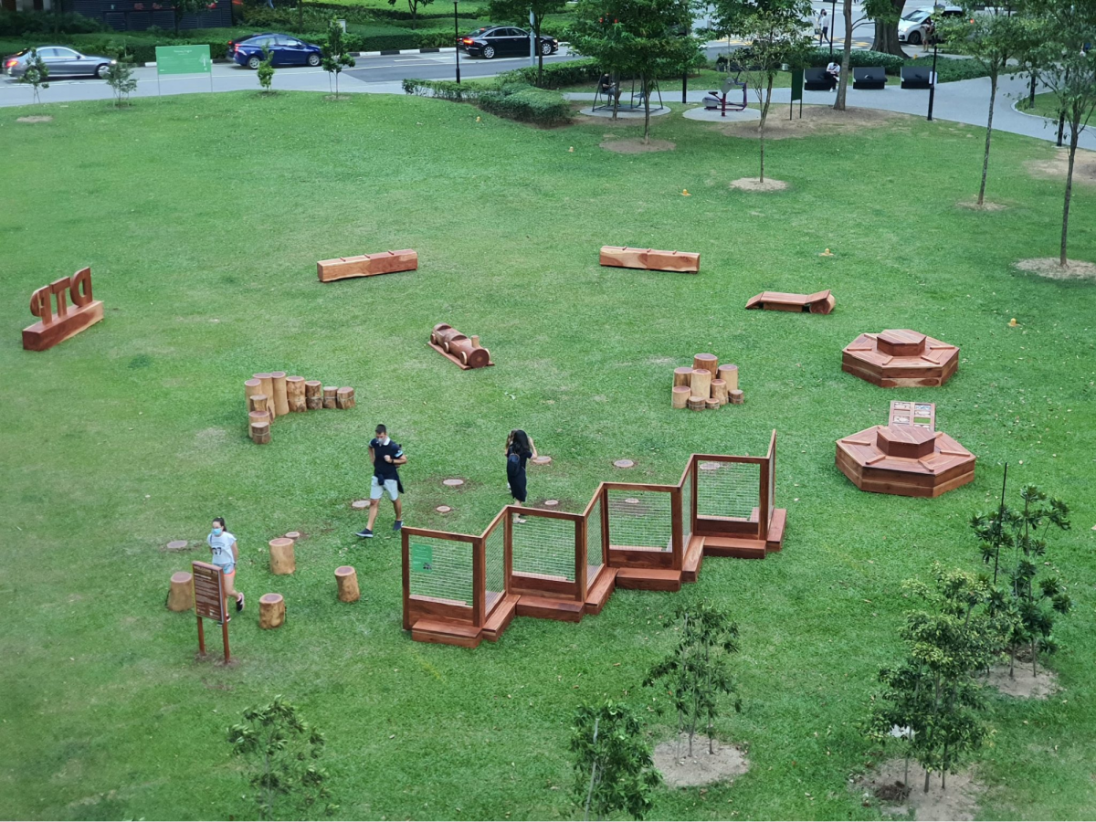 Playground at Discover Tanjong Pagar Community Green