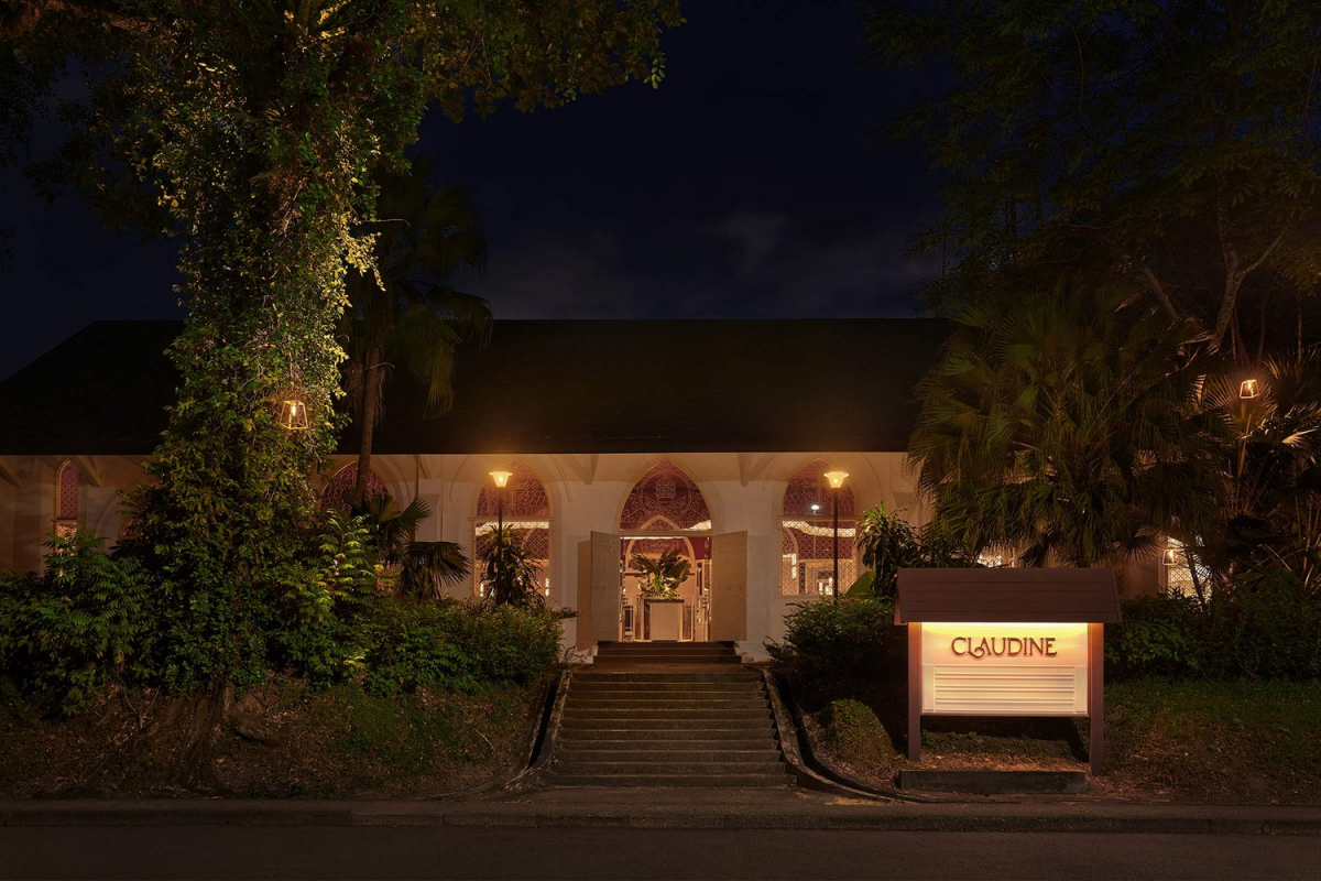 Claudine - romantic restaurant in Singapore
