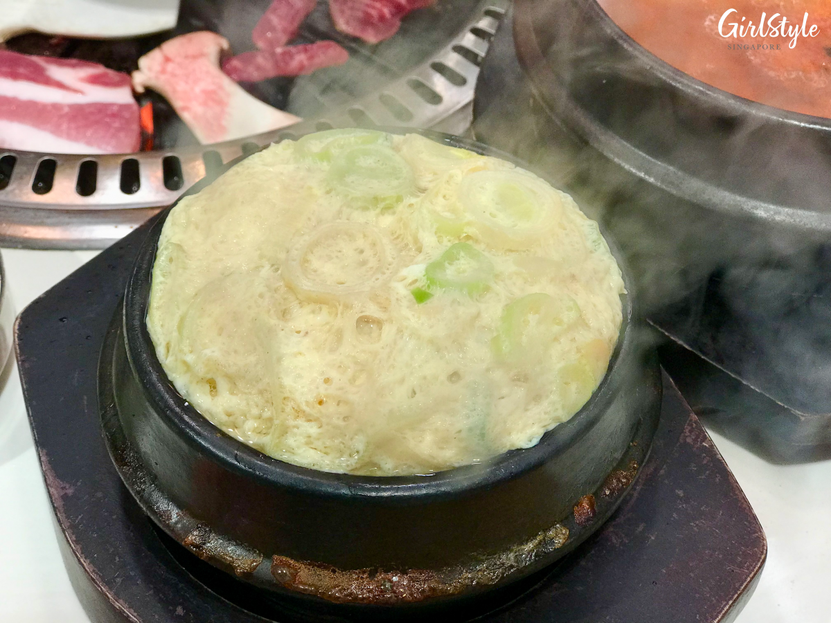 Steam Egg - Omma Korean Charcoal BBQ