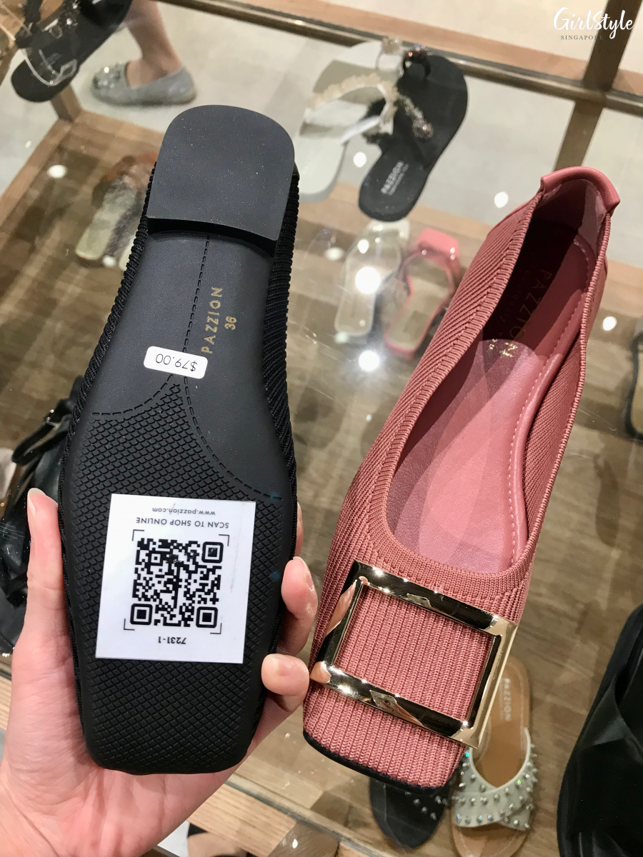 Product QR Codes at PAZZION Store & Cafe Takashimaya
