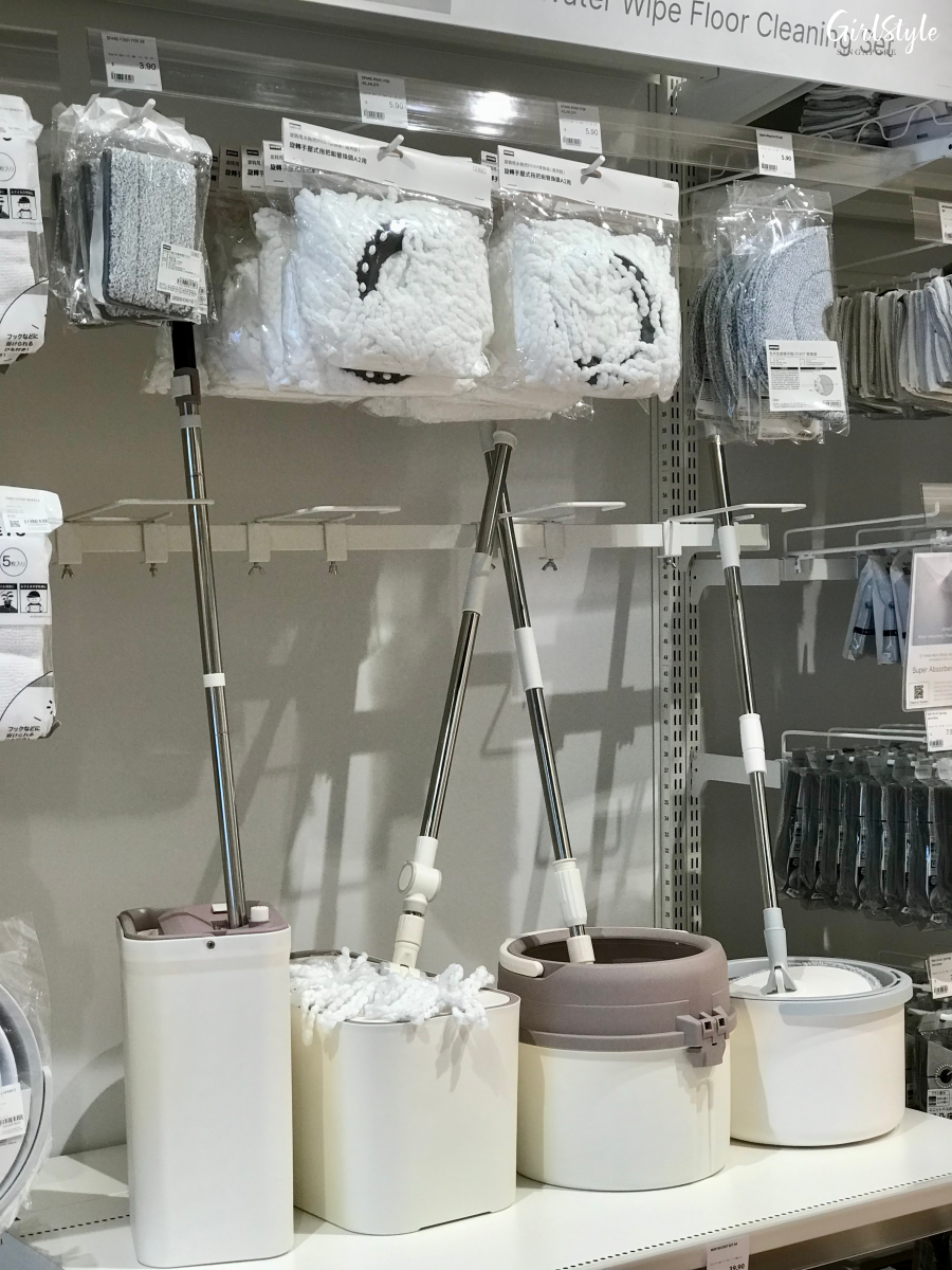 Floor cleaning supplies at Nitori - COURTS Nojima Singapore