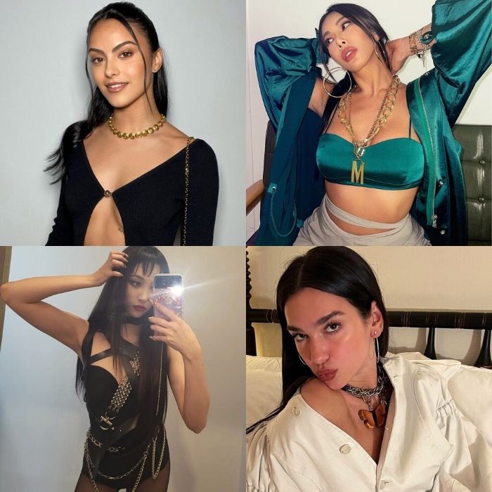As seen on: Camilla Mendes, Jessi, Sunmi, Dua Lipa. 