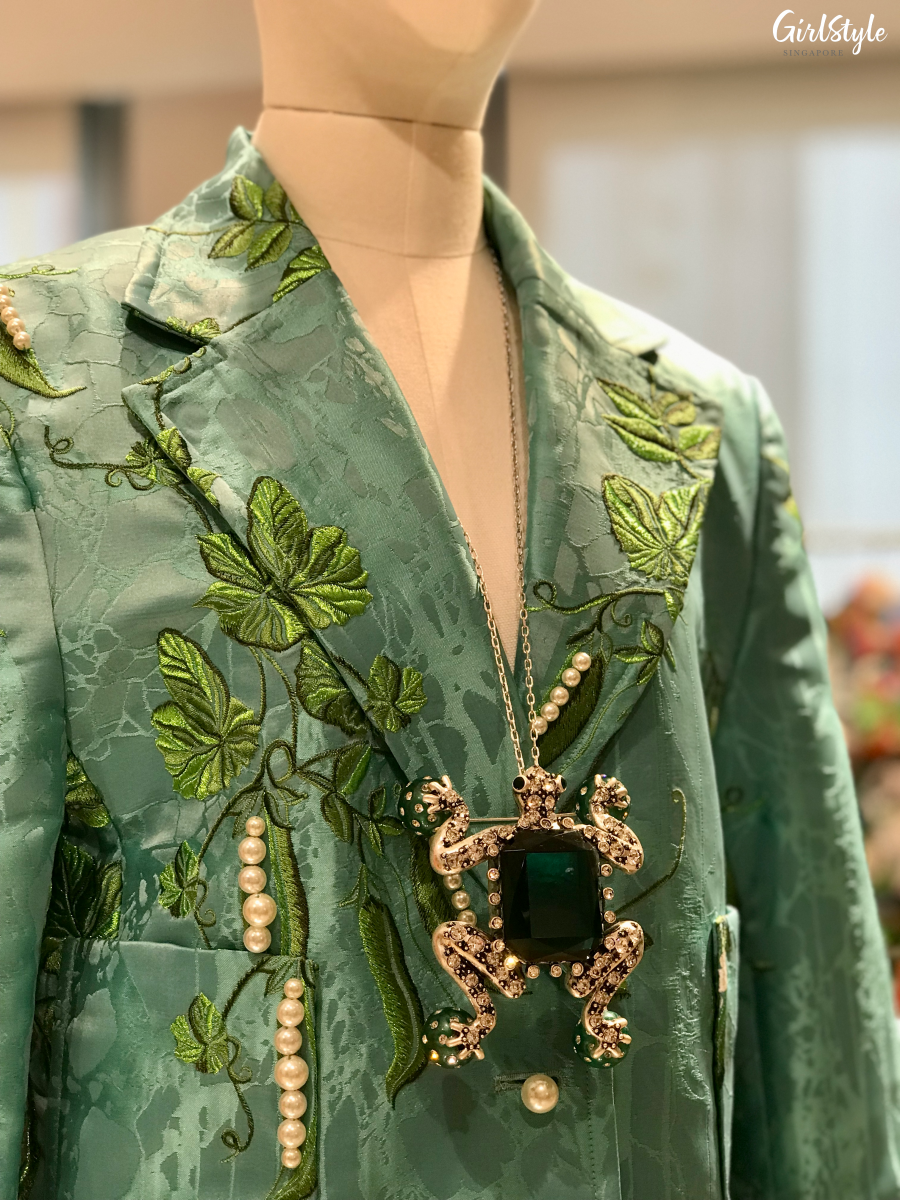 Iris Apfel x H&M brooch