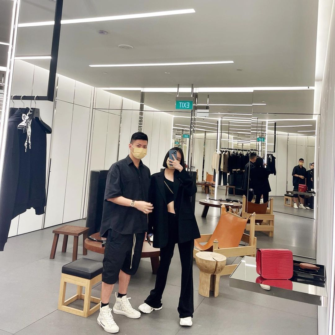 Kim Lim's husband Leslie Leow