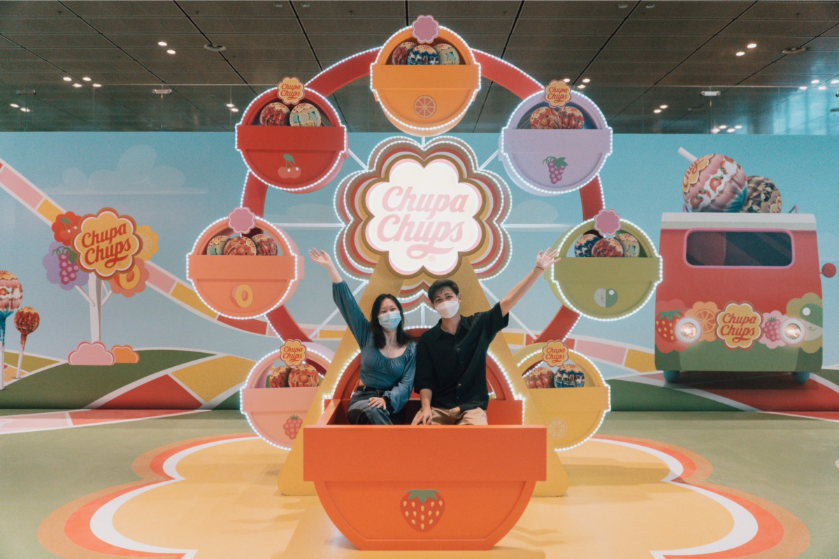 Chupa Chups Playground at Changi Airport
