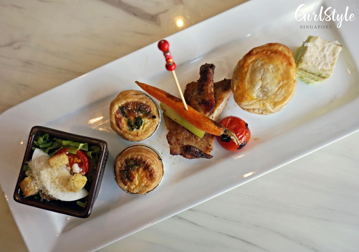 Club Lounge light bites at voco Orchard Singapore