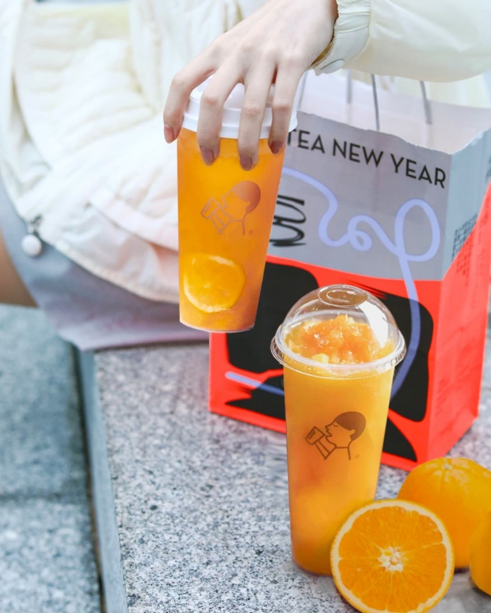 HEYTEA Very Tangerine Blast