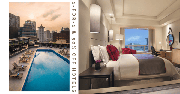 4 New Staycation Deals With 1-For-1 Or 50% Off: Rooftop Pools, Free Afternoon Tea, Buffet Breakfast & More