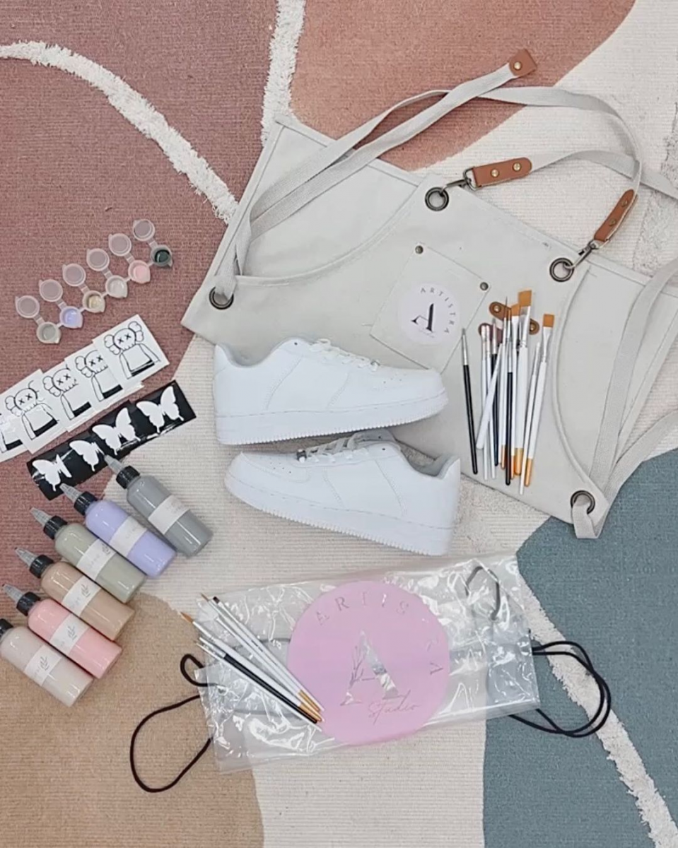 Artistra Studio review - sneakers art jamming in Singapore