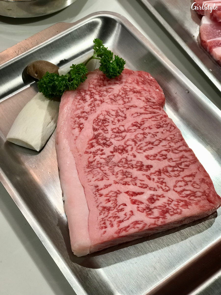 Japan A4 Grade Beef Ribeye - Omma Korean Charcoal BBQ