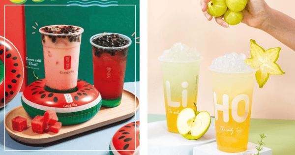 6 New Bubble Tea Launches In Singapore: Strawberry Milk Mochi, Free Watermelon Float, Pink Rabbit Jelly