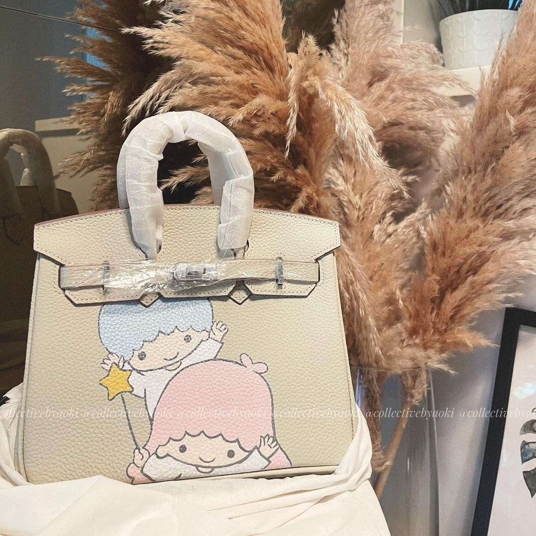Collective by Aoki - customised hand-painted leather handbags in Singapore