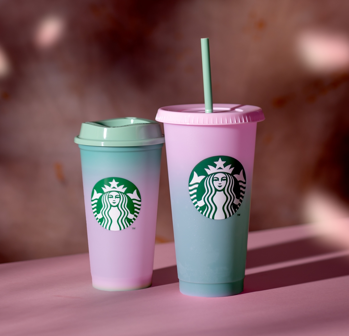 Starbucks Singapore 2022 colour-changing tumblers