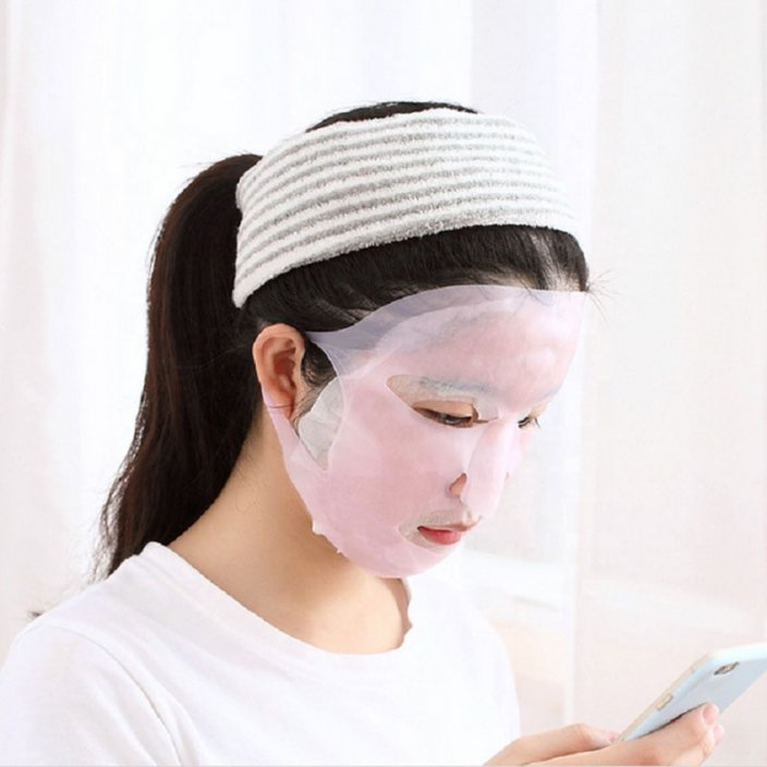 Sheet mask hacks - silicone mask cover