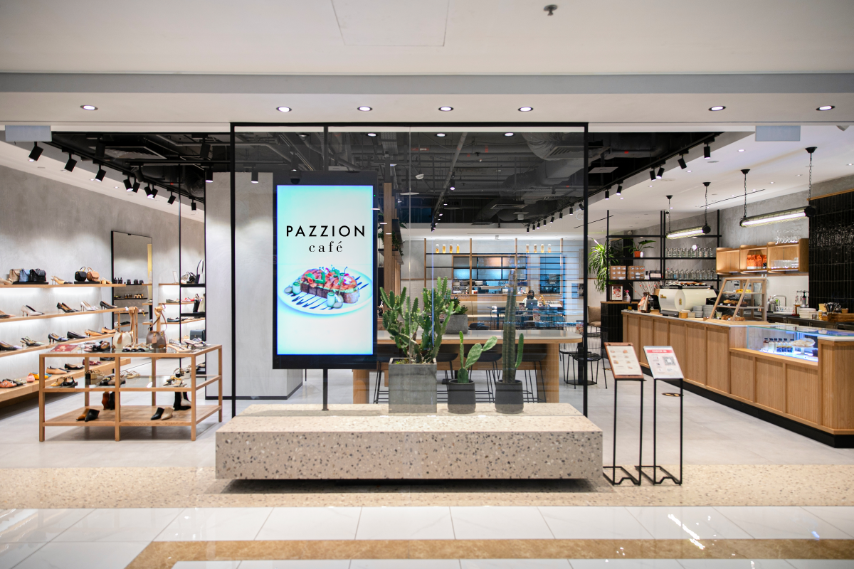 PAZZION Store & Cafe at Takashimaya