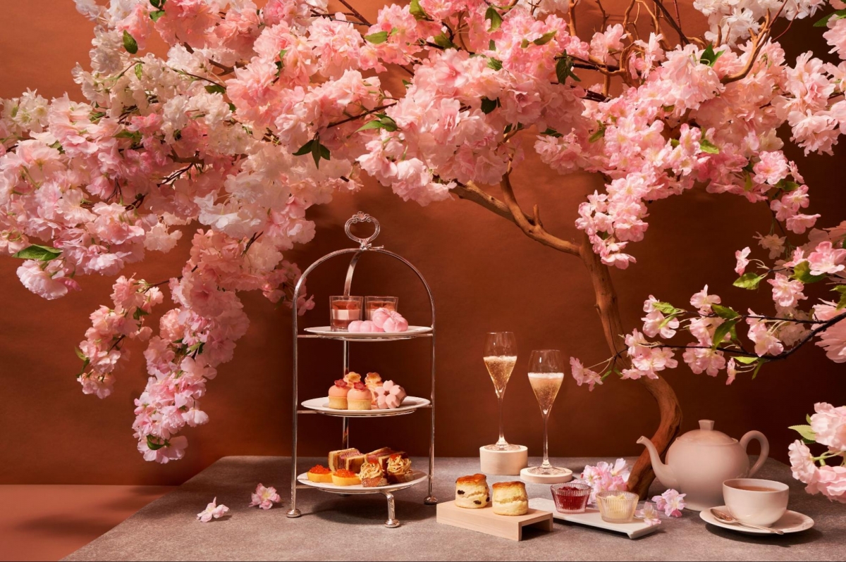 Sakura Afternoon Tea Raffles Hotel Singapore 2022