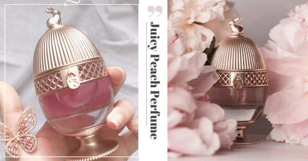 Trending Juicy Peach Perfume Comes In A Luxe Gold Bunny-Topped Easter Egg, Available In Singapore