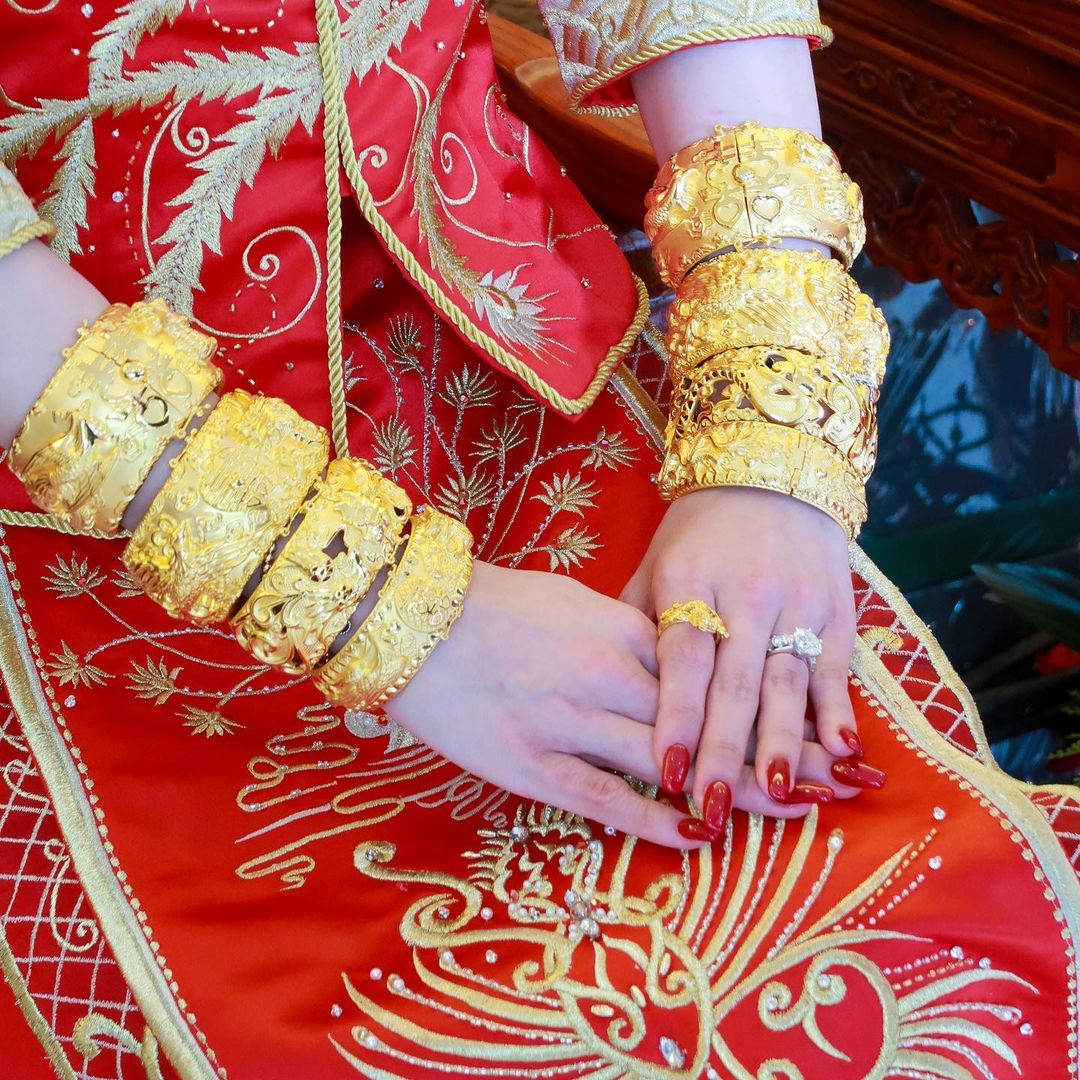 Kim Lim's wedding jewellery