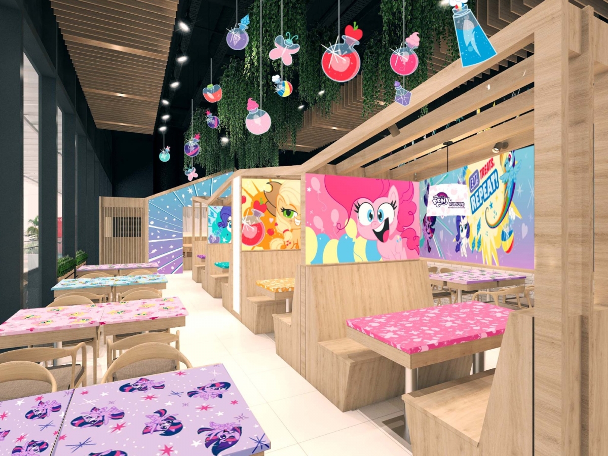 My Little Pony Cafe at Kumoya Singapore Orchard