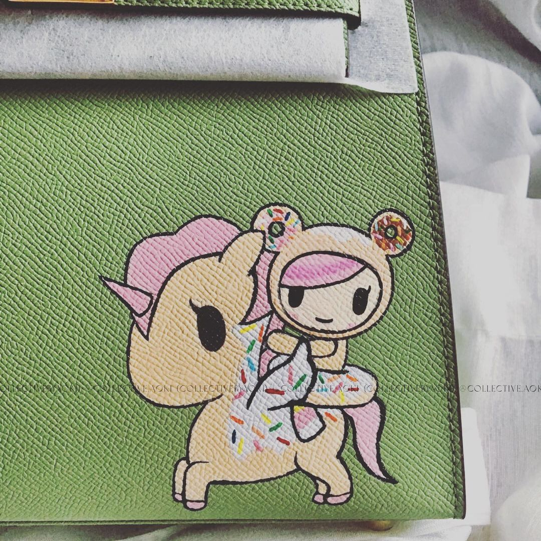 Collective by Aoki - customised hand-painted leather handbags in Singapore