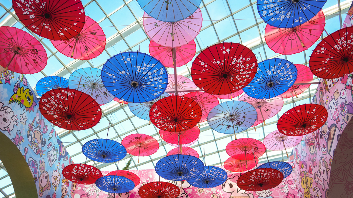 Sakura at Gardens by the Bay Flower Dome 2022