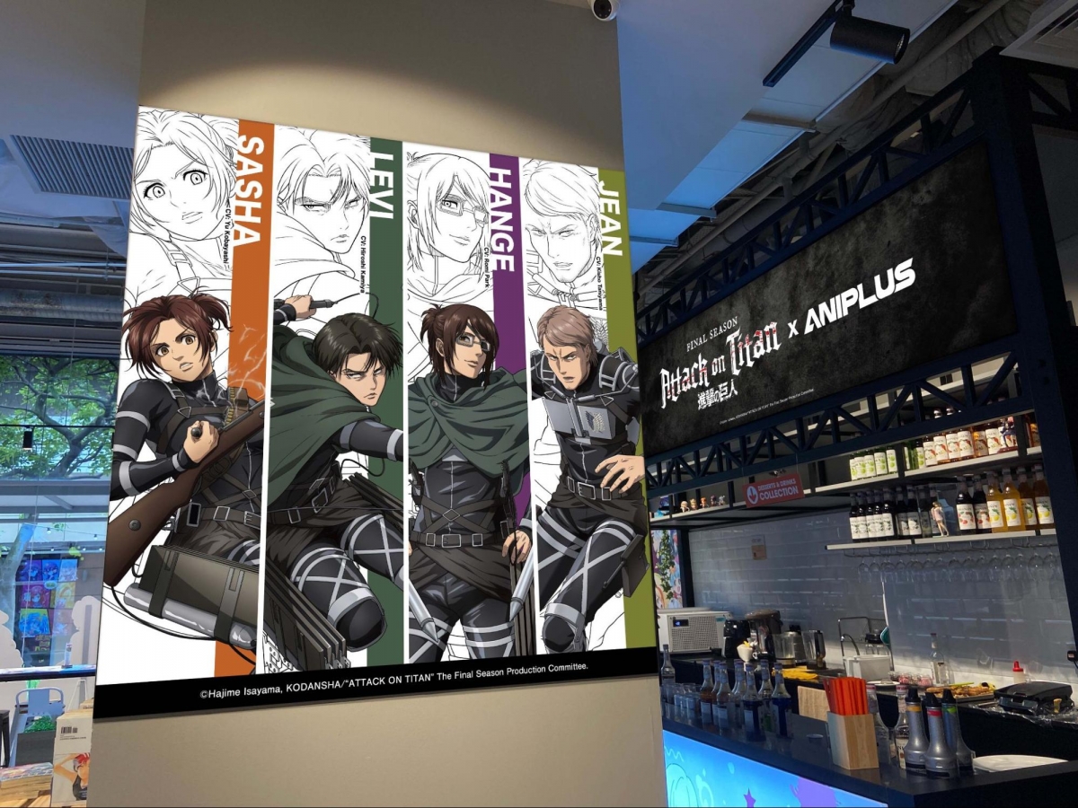 Attack On Titan Cafe in Singapore