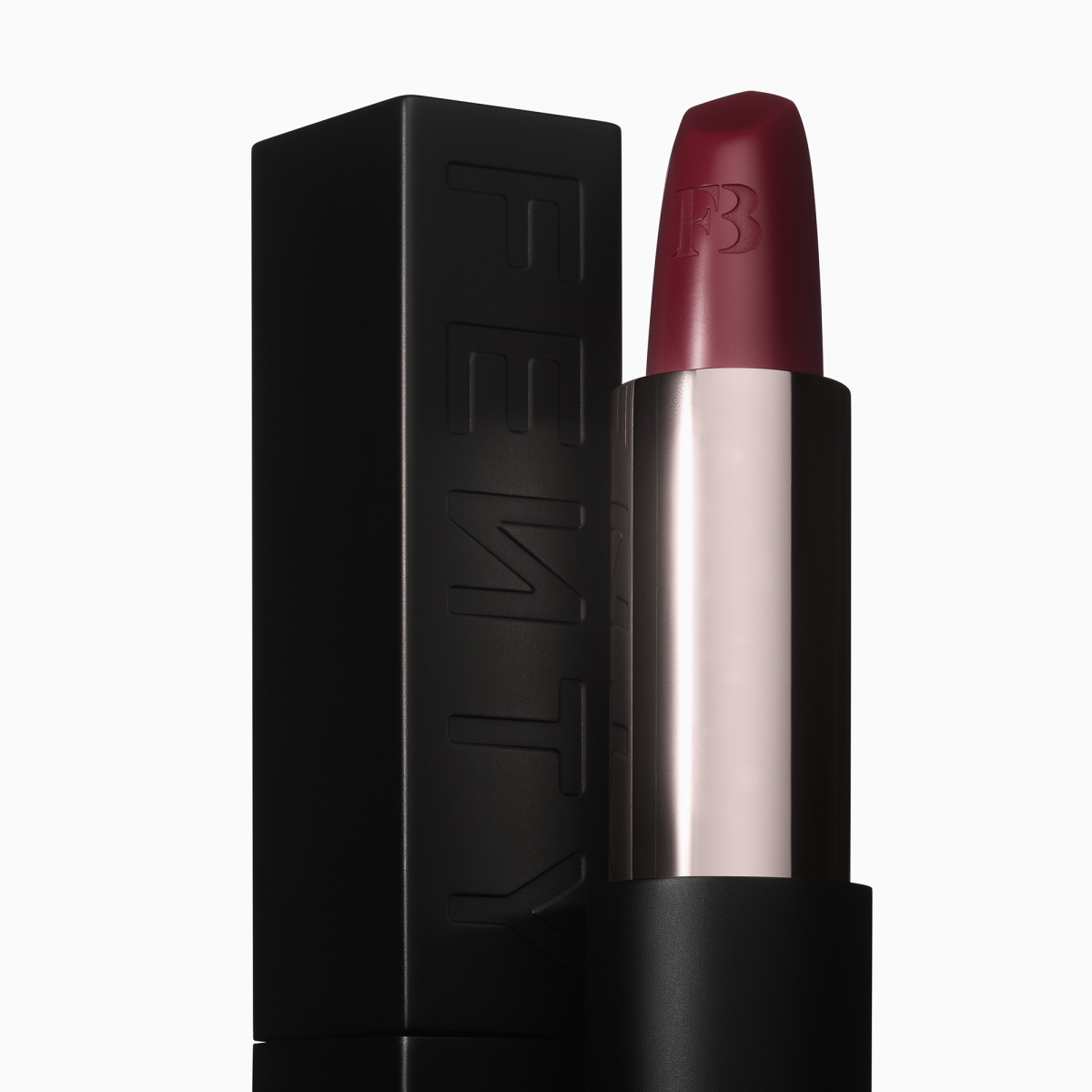 Fenty Icon Lipstick Case in Matte Black