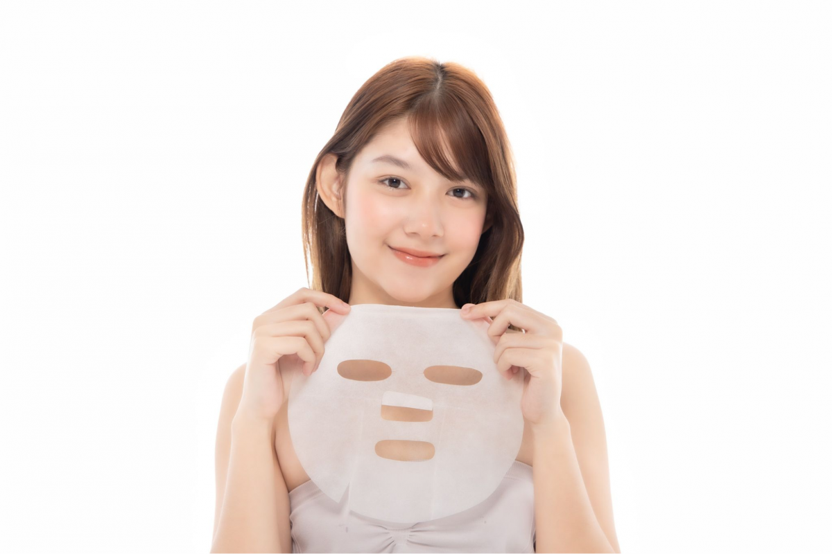 Sheet mask hacks - use it on your body