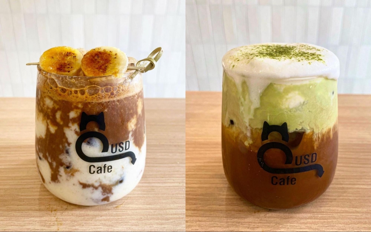 Ipoh White Coffee at USD Cafe Singapore