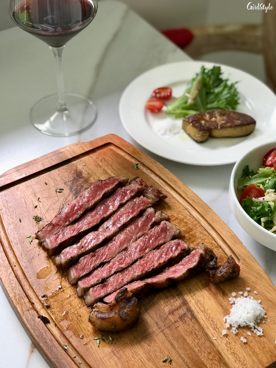 Grilled Sirloin Wagyu - Les Bouchons at Rochester Commons