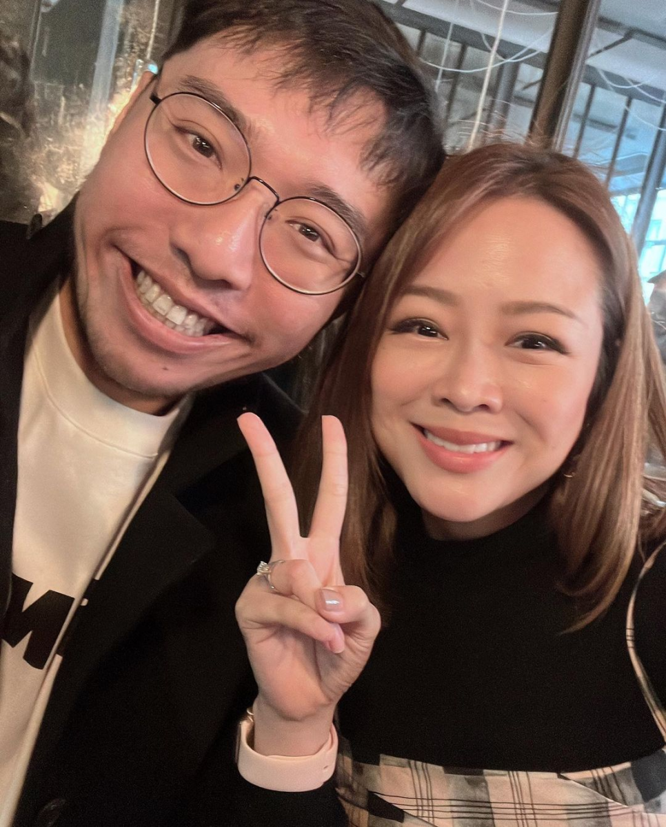 Yina Goh engaged to Kenneth Loh