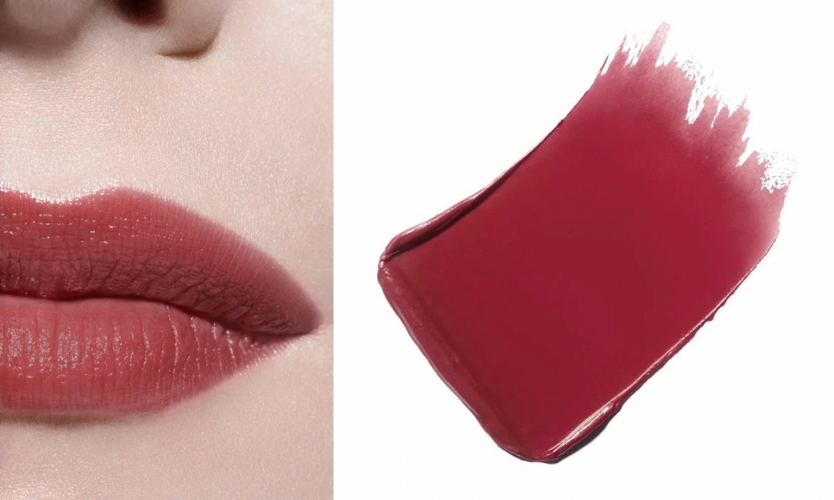 Chanel Rouge Coco Baume Fall For Me swatch