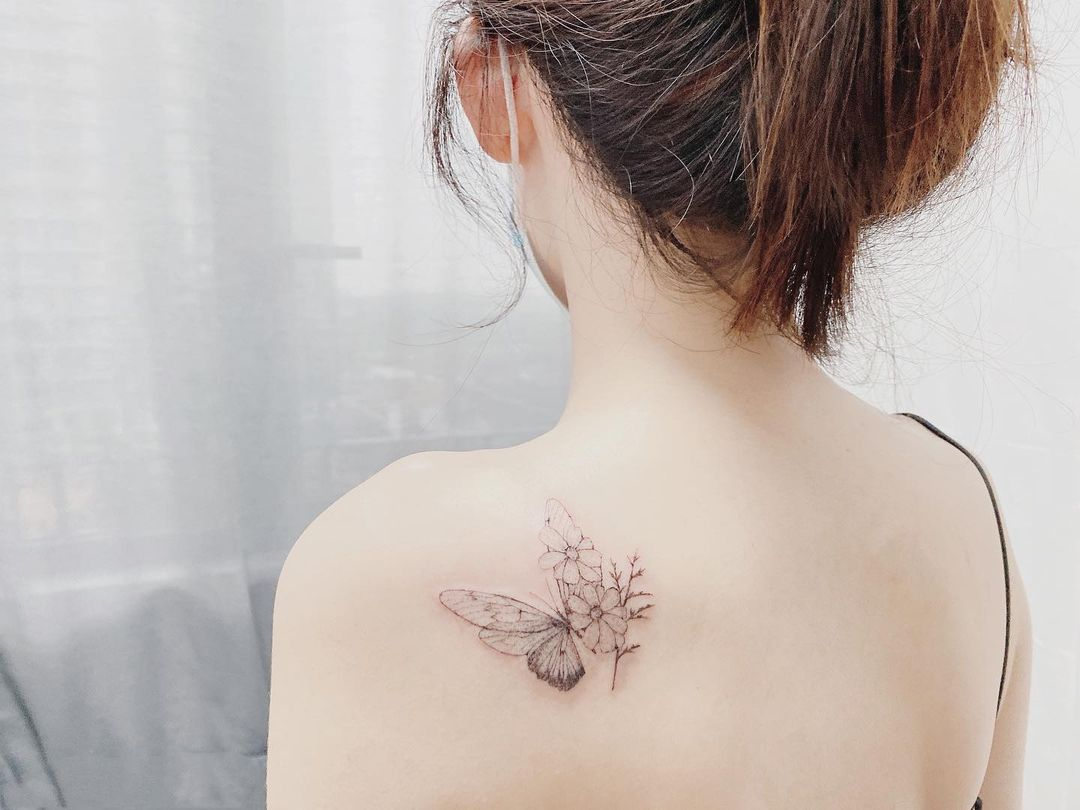 Realistic animal tattoo by Sylvia Tattoo in Singapore