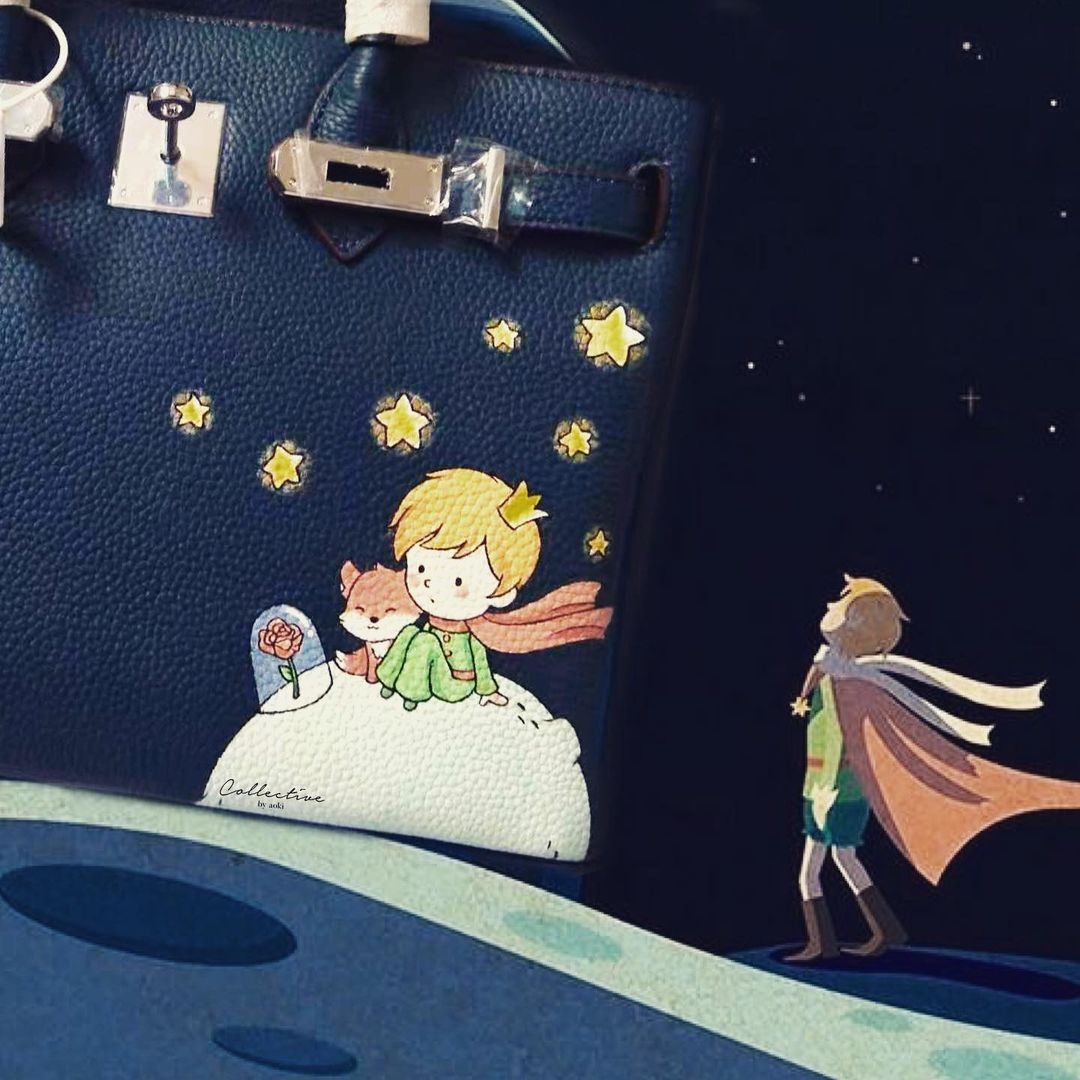 Collective by Aoki - customised hand-painted leather handbags in Singapore