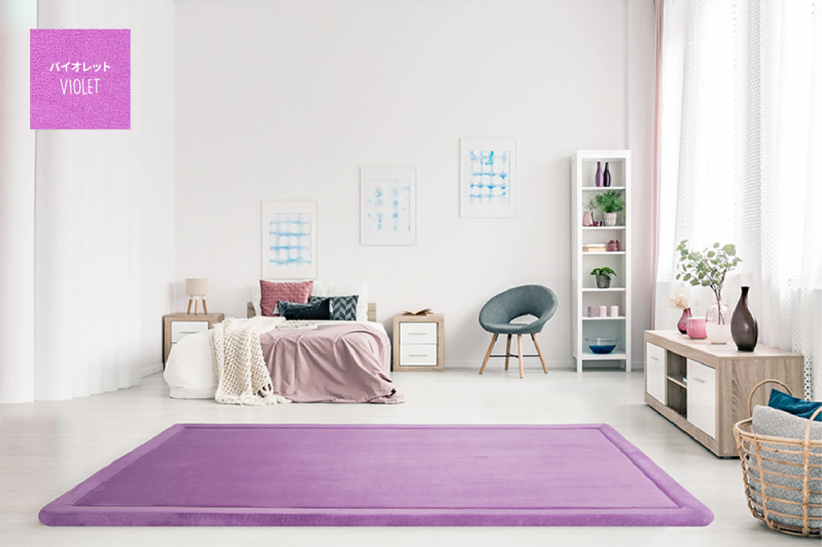 Momomi Soft Touch Tatami Mat Violet