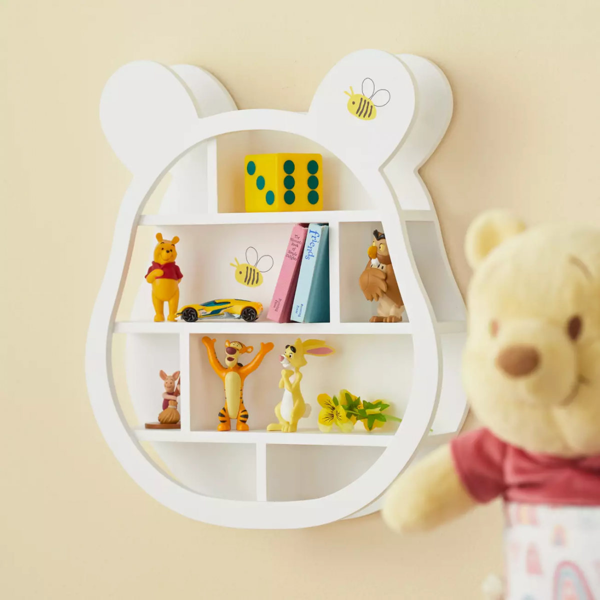 Winnie-The-Pooh-shaped Shelving Unit