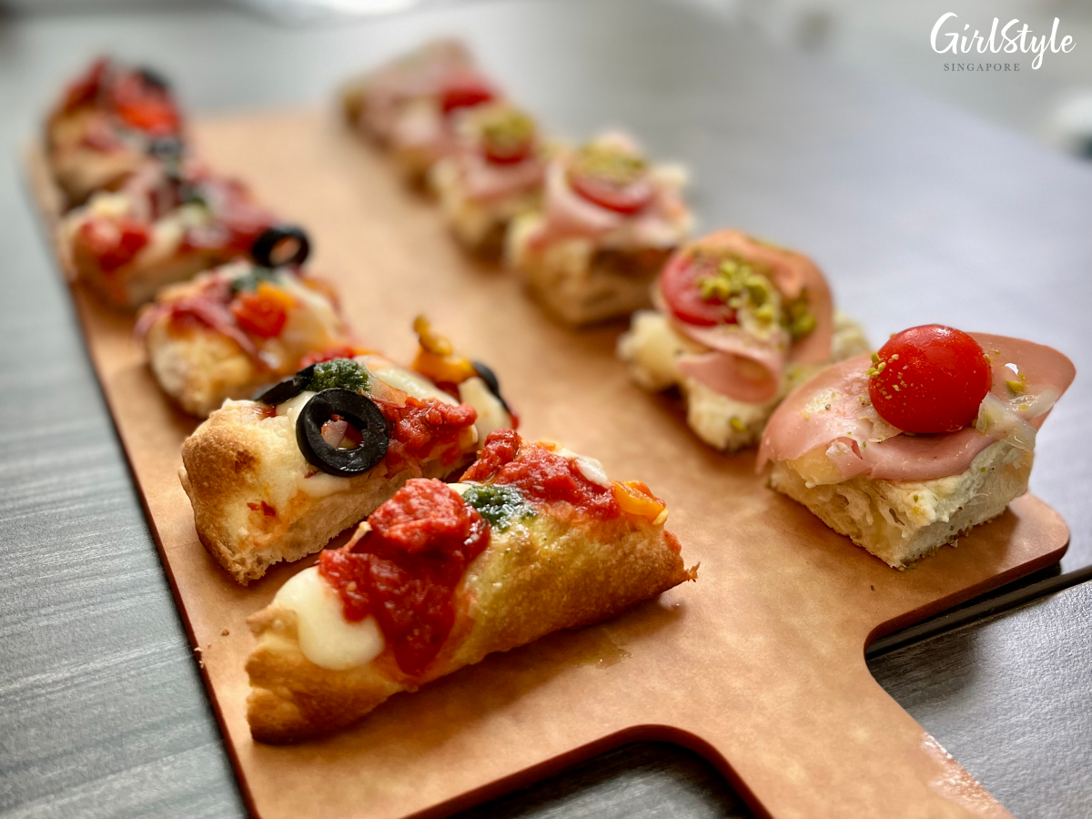 Diavola and Mortazza pizza - L’Arte Pizza and Focaccia
