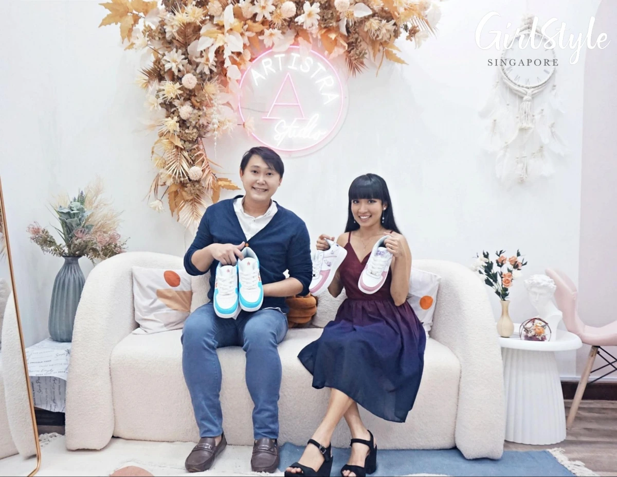 Artistra Studio sneakers art jamming Singapore